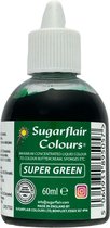 Sugarflair Vloeibare Voedingskleurstof - Super Hoog Geconcentreerd - Groen - 60ml