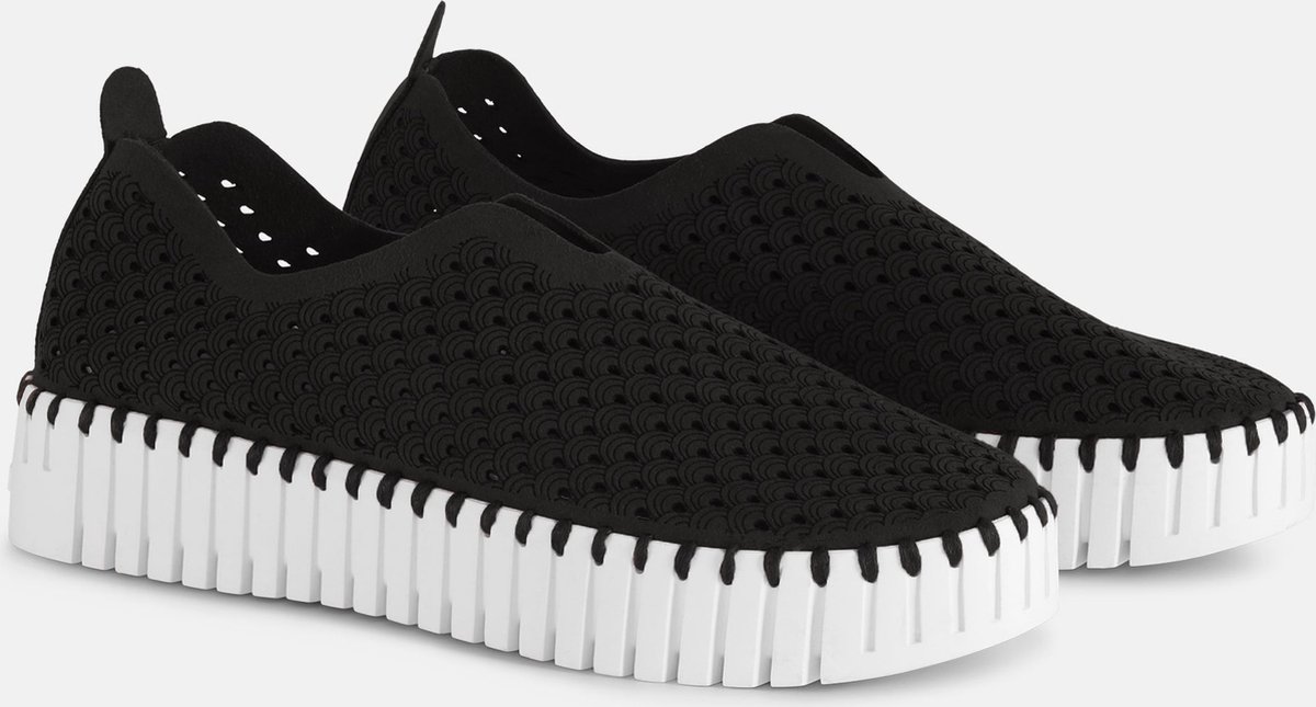 Instappers Platform TULIP3373W witte zool - 001 Black