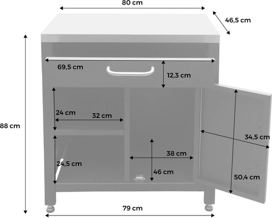 AKORD PC bureau PIN met toetsenbordlade, klein bureau met schuifladen, computertafel, bureautafel, 1 lade, 1 rek met deur 90 x 74 x 50 cm, 29 kg, eiken