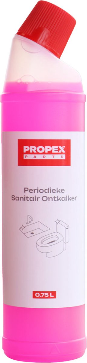 Propex Parts Toiletreiniger & Ontkalker - 750 ml - Verdikte Gel voor Hardnekkige Kalk