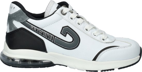 Cruyff Flash Runner jongens sneaker - Wit zwart