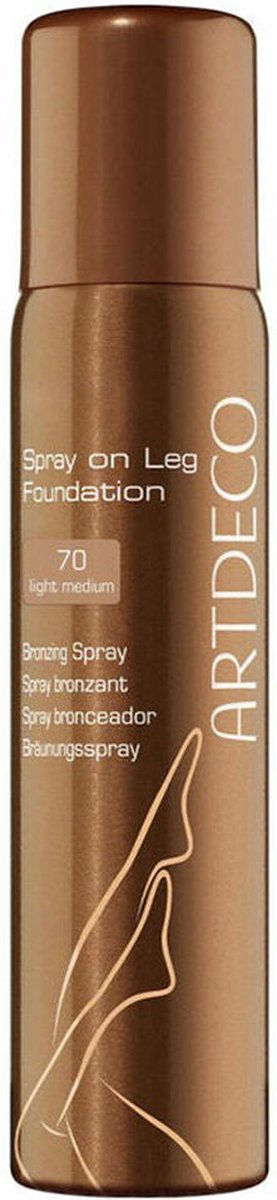 Zelfbruinende Bodylotion Artdeco Spray On Leg Nº 70 Light Medium 100 ml