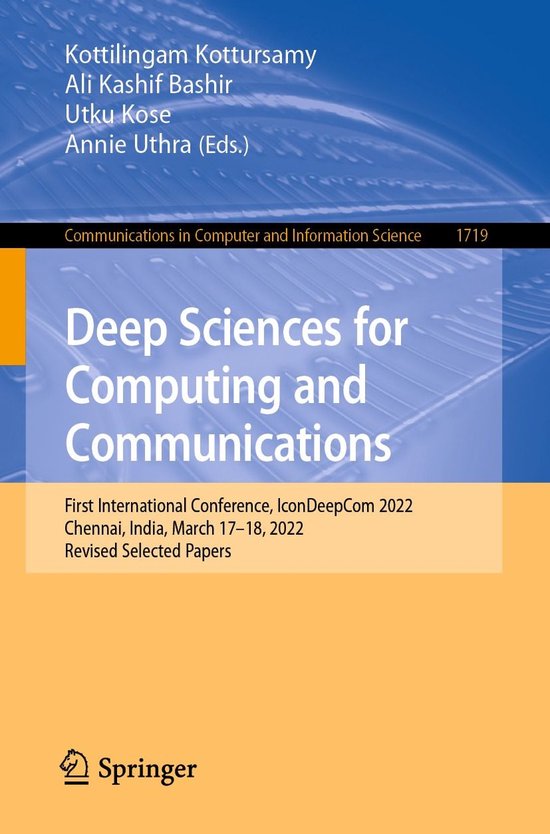 Springer Nature Proceedings Computer Science - Deep Sciences ... - cover