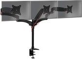 Gratyfied Monitorbeugel 3 Schermen - Monitor Arm 3 Schermen - Monitor Arm 3 Monitoren - Triple Monitor Arm