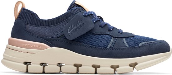 Clarks Nature X Cove - dames sneaker - blauw - maat 36 (EU) 3.5 (UK)