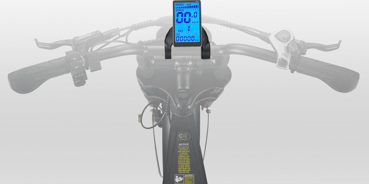 Ouxi v8 display | Begrensd niet opvoerbaar | Display fat bike | Elektrische fiets display | ouxi h9 | v8 3.0 display |