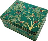 Boîte de rangement pour oiseaux - Vert - Rectangle - Boîte - 19,5 x 15,4 x 7,5 cm - Sara Miller London