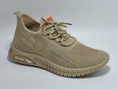 MS Shoes - Heren Schoenen - Heren Sneakers - Bruin - Maat 40