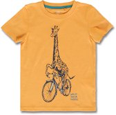 Lemon Beret t-shirt jongens - oranje - 153345 - maat 140