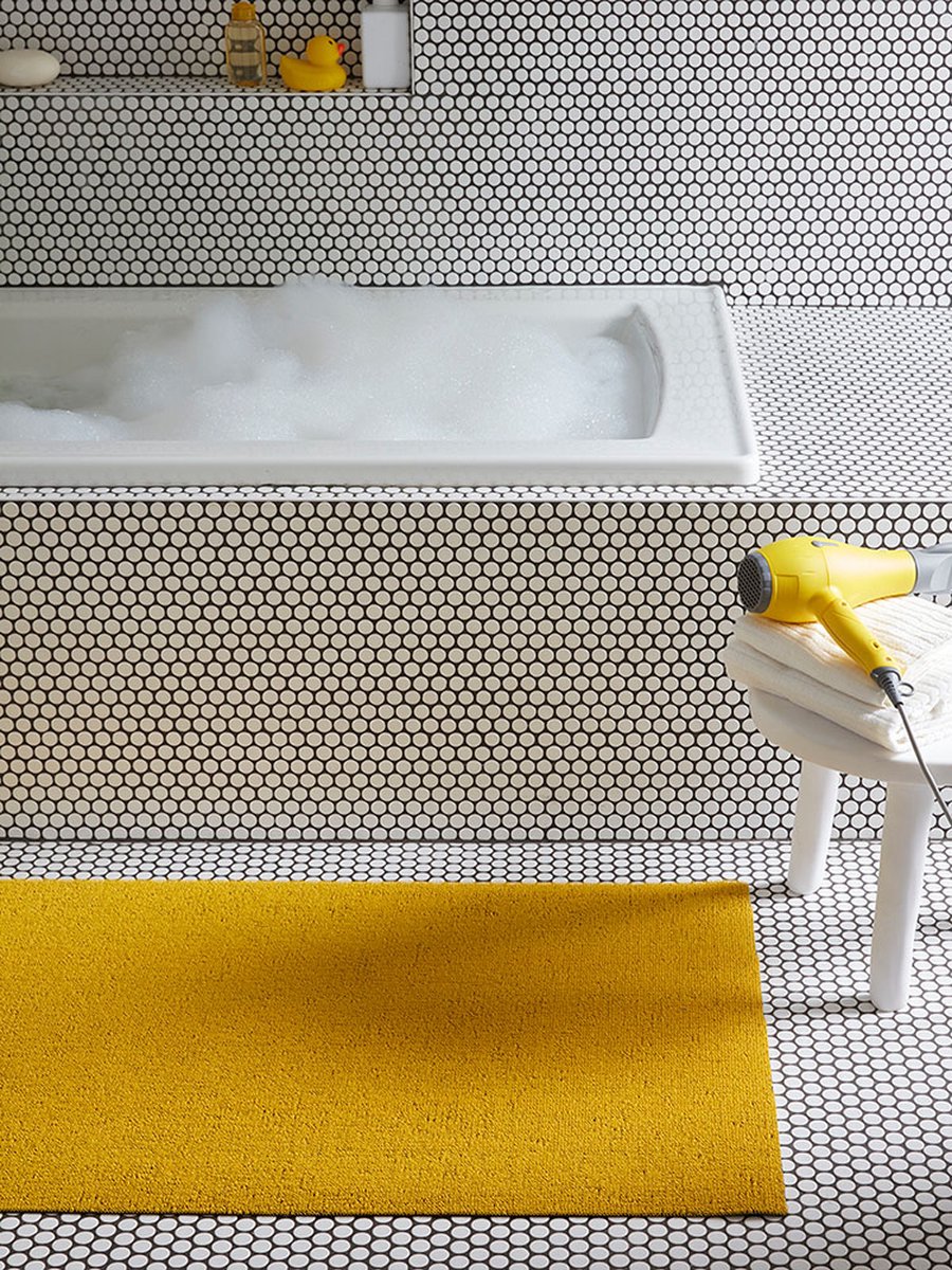 Chilewich Solid-Canary-Utility-Mat-61x91-cm
