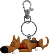 Rataplan - De hond van Lucky Luke - Liggend - sleutelhanger - 6 cm
