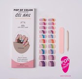 Pop of Color Amsterdam - Kleur: Pride Party - Gel nail wraps - UV nail wraps - Gel nail stickers - Gel nail foil - Nail stickers - Gel nagel wraps - UV nagel wraps - Gel nagel Stickers - Nagel wraps - Nagel stickers