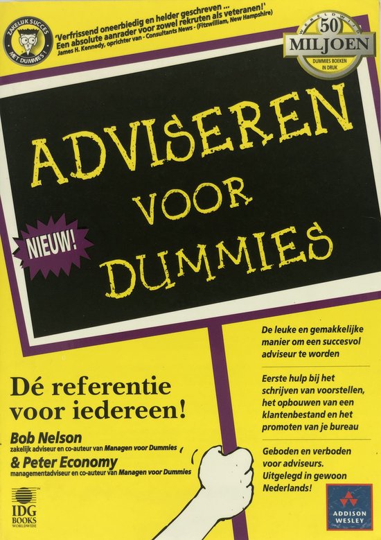 Adviseren voor Dummies - cover