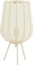 Light & Living Tafellamp Plumeria - Zand - Ø25cm - Modern