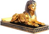 Kerst Ornament Aandenken met AnubiGod Kat God Sculptuur Sphinx Beeldje Egypte Wijnrek Wijn Houder Moderne Woondecoratie Inrichting Ambachten (Kleur: 1)