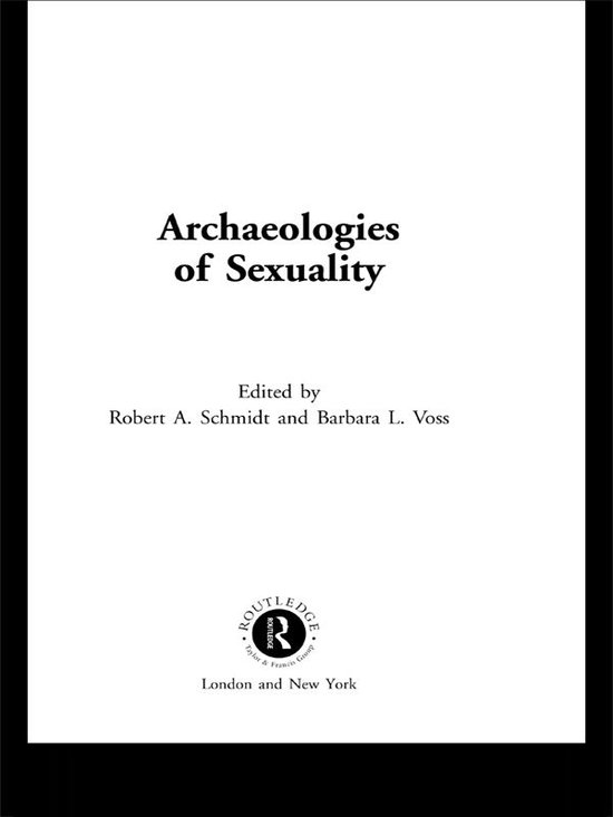 Archaeologies of Sexuality - cover