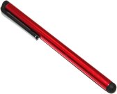 Stylus Touchscreen-pen Met Clip Geschikt Voor Alle Modellen Van iPhone / Samsung / Honor / Lenovo / Xiaomi - Rood