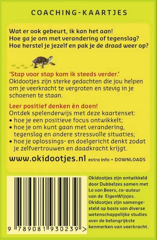 Okidootjes Veerkracht - Coaching kaartjes