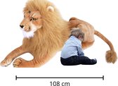 Cabino Knuffeldier Leeuw 108 cm