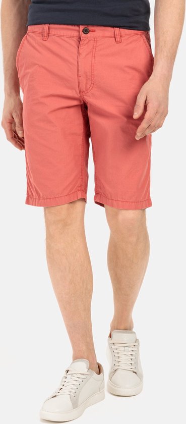 camel active Chino Shorts regular fit - Maat menswear-38IN - Lichtrood