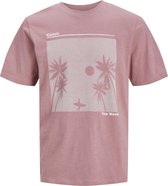 JACK&JONES JJPAJA PALM TEE SS CREW NECK Heren T-shirt - Maat S