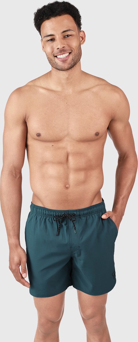 Brunotti Bru - conic Zwembroek Heren - Zwemshort met 4 - Way Stretch - Fuel Green — afbeelding 2