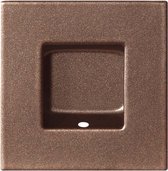 Schuifdeurkom - Brons Kleur - RVS - GPF bouwbeslag - GPF0714.A2A Bronze blend 30x30mm
