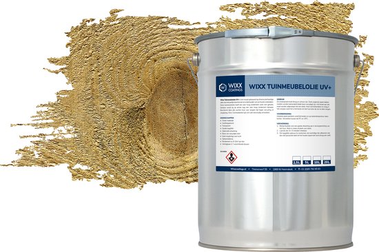 Wixx Tuinmeubel Olie UV+ - 1L - Blank | Naturel