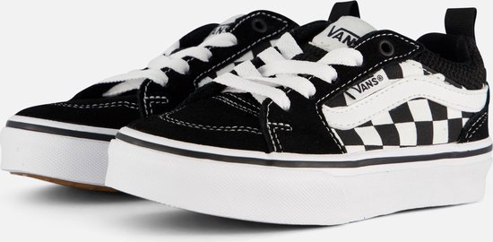 VANS YT Filmore (Checkerboard) Black/Whte -Maat 34