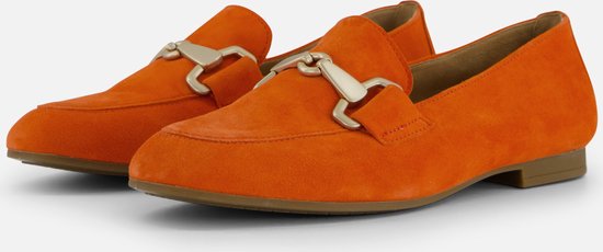Gabor Chaussures à enfiler en Daim orange - Femme - Taille 36