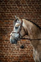 Dy on Fig 8 Noseband Bridle - Brown - Maat Full