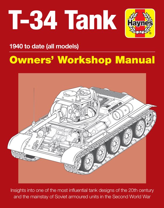 T-34 Tank Owners' Workshop Manual - cover