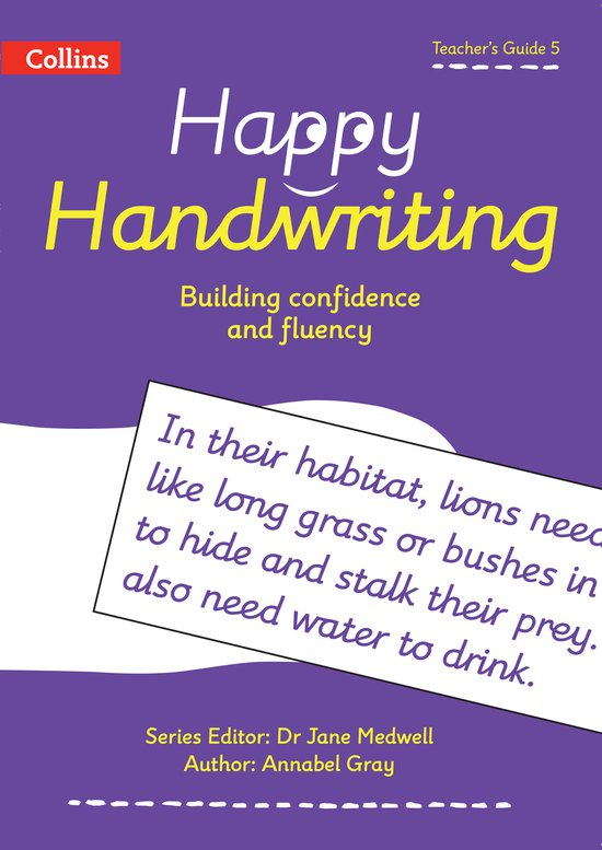 Happy Handwriting- Teacher's Guide 5 - cover