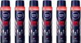 Nivea Deo Spray XL – Dry Impact - 6 x 250 ml