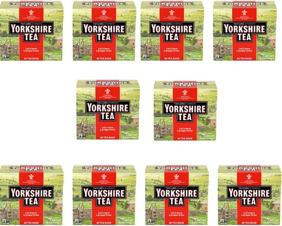 Taylors of Harrogate Yorkshire Tea -10 x 80 Tea Bags