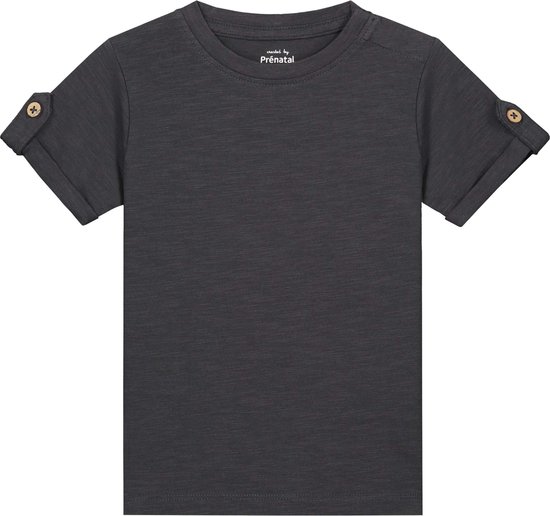 Prénatal peuter T-shirt - Jongens - Dark Stone Grey - Maat 98
