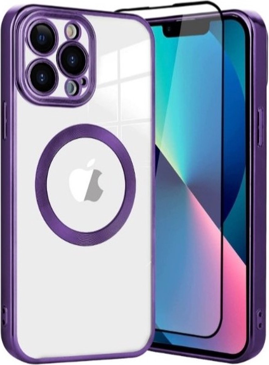 Cityhoesje-iPhone 15-Magnetic Magsafe Lens-Backcover