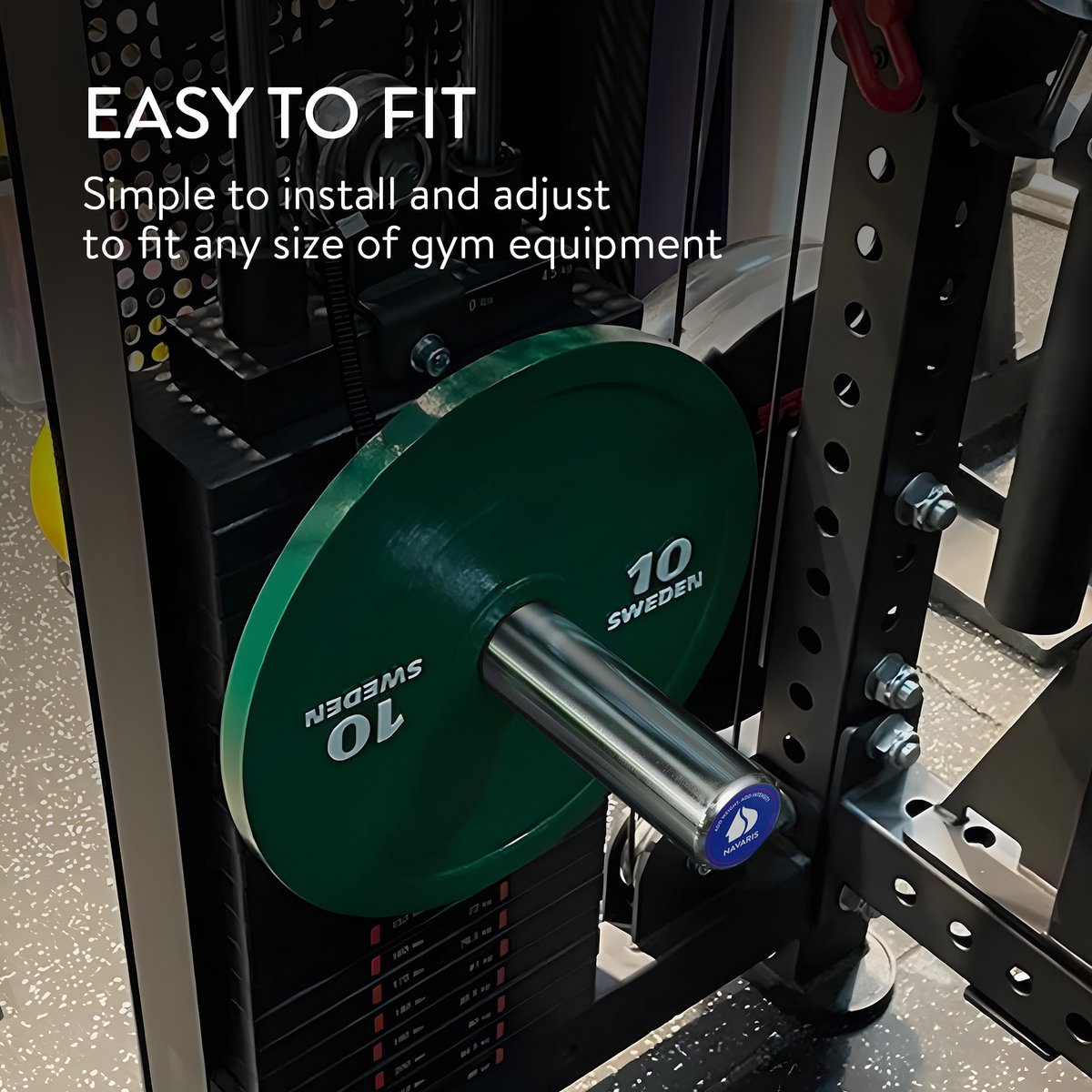 Gympin Extra Gewicht Pin 110mm X 10mm - Gewichtsstift Voor Stack Machines Fitness
