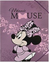 Undercover - Minnie Mouse Bewaarmap A4 met Elastiek - Kunststof - Multicolor