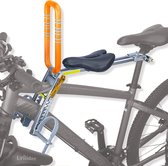 Kinderfietszitje voor Mountainbikes - Veilig en Comfortabel - Verstelbare 5-Punts Veiligheidsgordel - Eenvoudige Montage - Duurzaam Ontwerp
