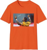 EK MERCH - Legend Memphis Depay - MAAT S (Maat S-2XL beschikbaar) - EK Voetbal 2024 - T shirts - Unisex T-shirt - Oranje shirts - Support Nederland met dit Voetbal shirt