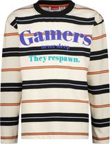 T-shirt Vingino Jaci Garçons - Taille 128 - Blanc glaçon