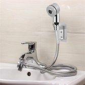 Spoelslang sproeiapparaat opzetstuk badkamer douchespuit haarwasset handdouche kraan vaatwasser kraan converter adapter set (kit)