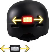 Fiets Richtingaanwijzer Voor Helm Usb Opladen Afstandsbediening Nachtrijlicht Draadloos Waarschuwingslampje Fiets Veiligheid Licht