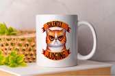 Mug The Silently juger - Cats - Cadeau - Cadeau - CatLovers - Meow - KittyLove - Chats - Amoureux des chats - Chaton Amour - Prrrfect