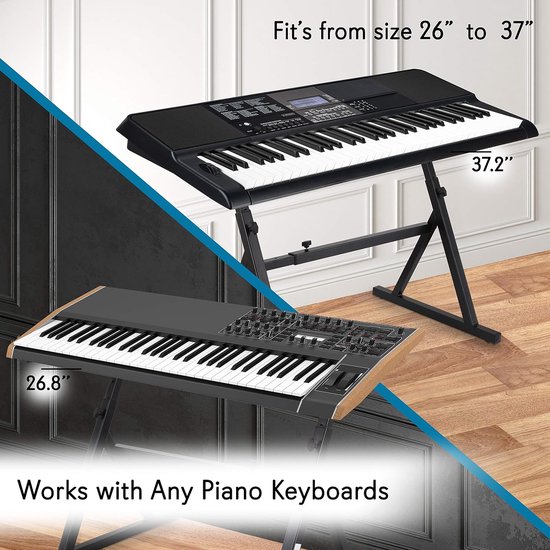 Foto: Piano standard piano keyboard stand 53 3 x 6 6 x 52 6 centimeter