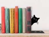 Leuke metalen boekenstandaard, boekensteunen/boekensteunen voor plank/tafel (CAT)