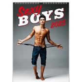 C160-25 Sexy Boys Calendar 2025 + gratis 2024 kalender