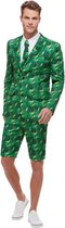 Smiffy's - Hawaii & Carribean & Tropisch Kostuum - Palmboom Tropische Eiland - Man - Groen - XL - Carnavalskleding - Verkleedkleding