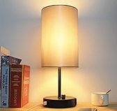 Stellar Tafellamp - Led - Dimbare Lamp - Bedlampje - USB-oplaad aansluitingen - Tafellamp - Lamp voor Slaapkamer en Woonkamer - Lampen